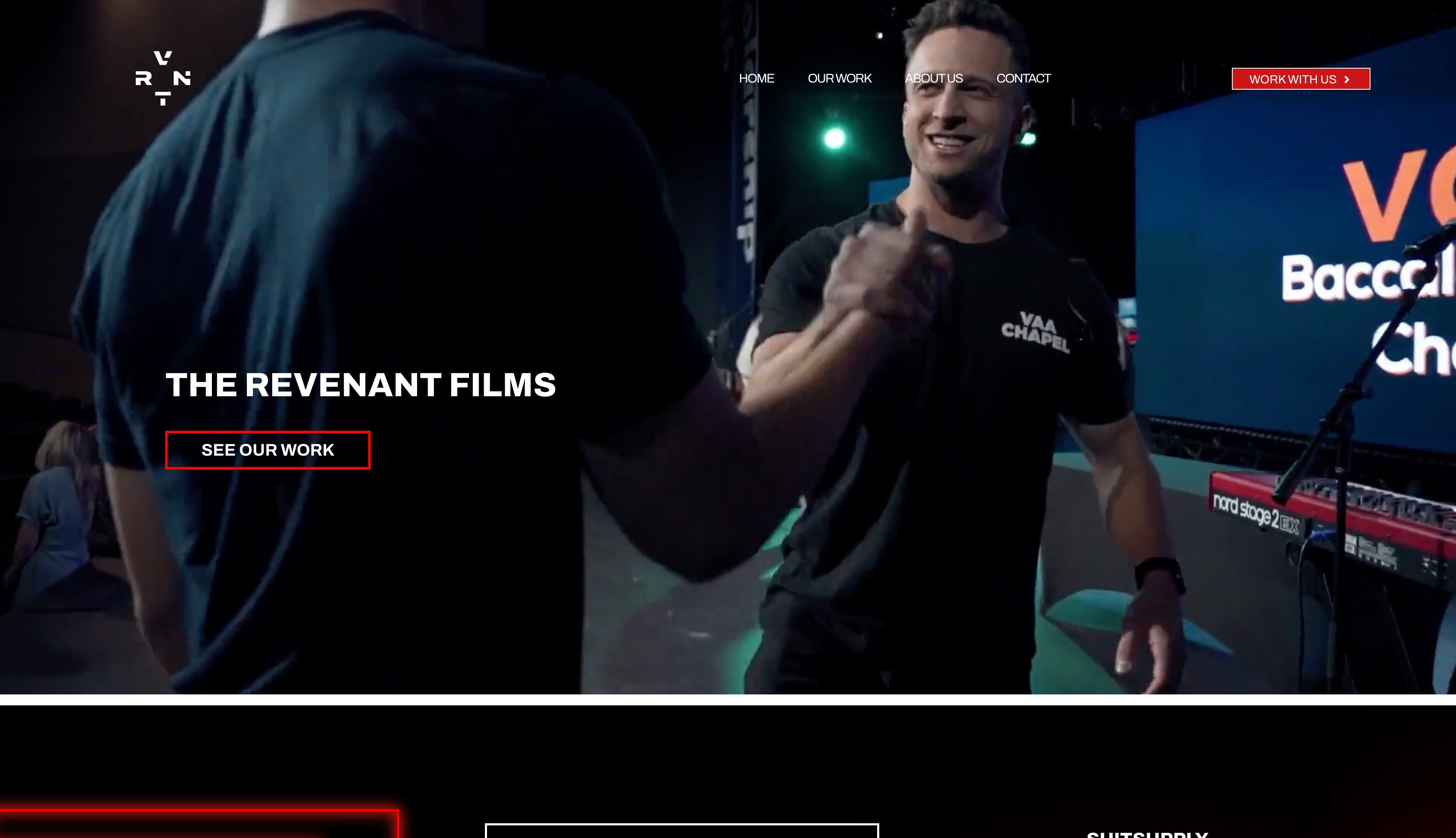 The Revenant Films website